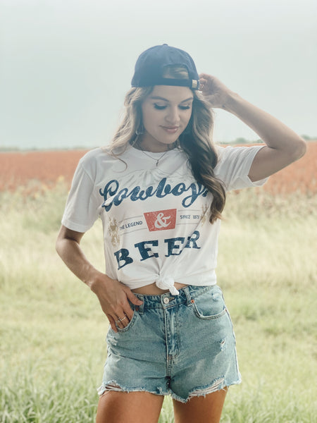 Cowboys and beer 🍺 tee