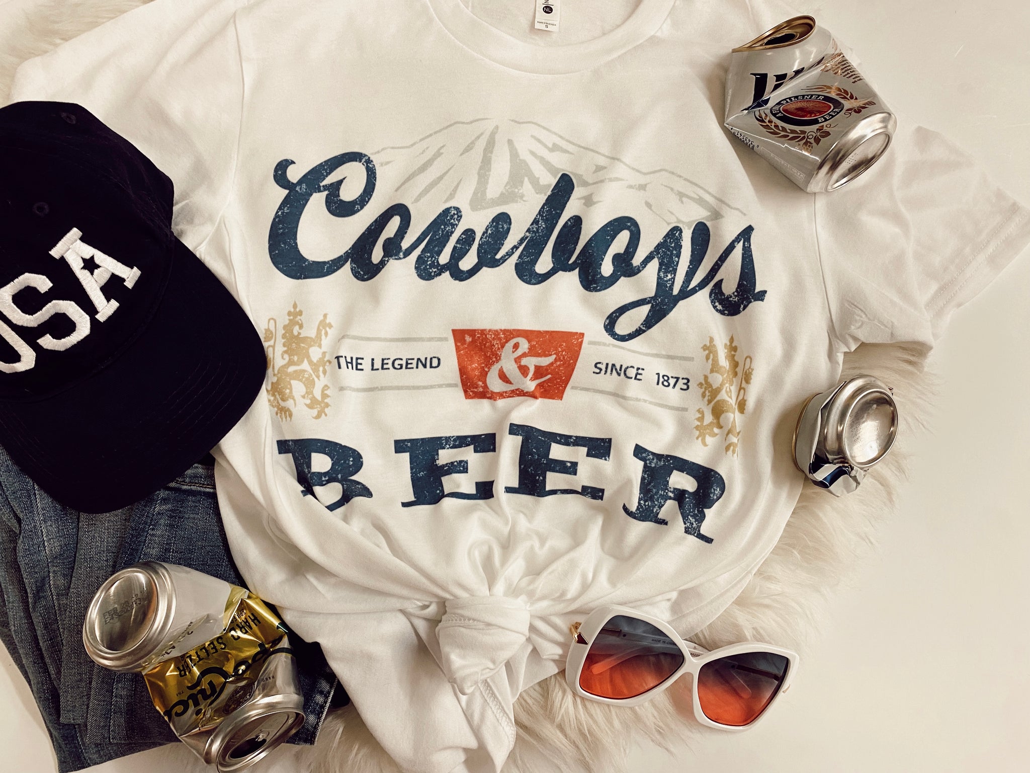 Cowboys and beer 🍺 tee