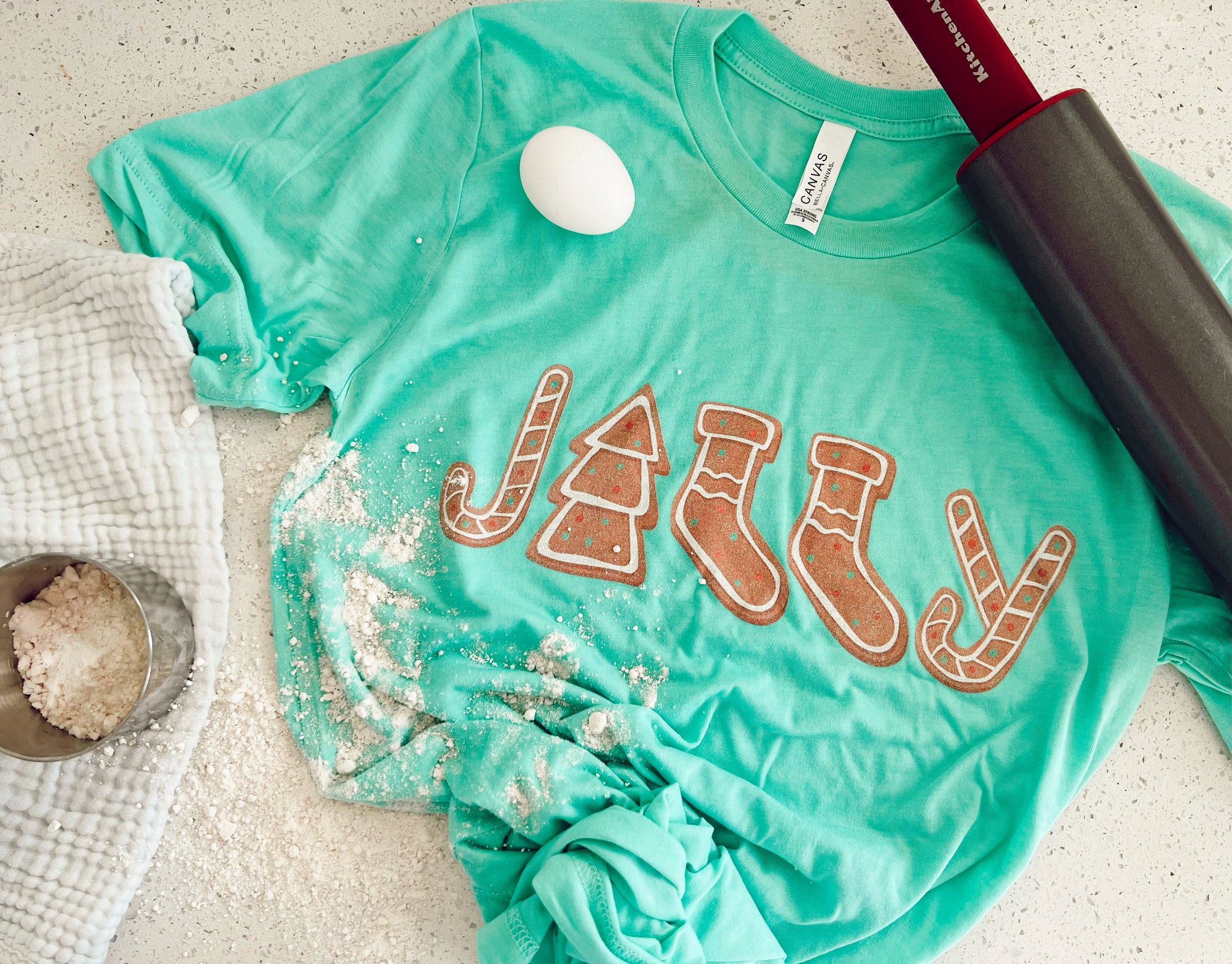 Jolly • Gingerbread cookie tee