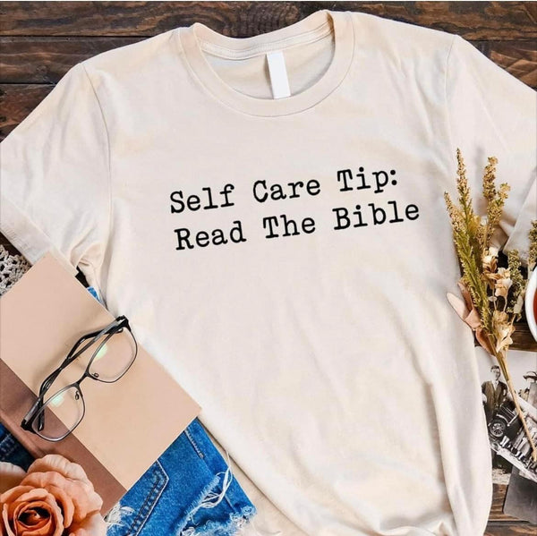 Self care: Bible tee