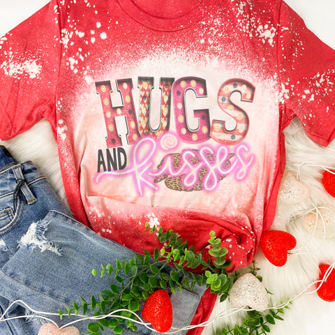 Hugs and kisses tee