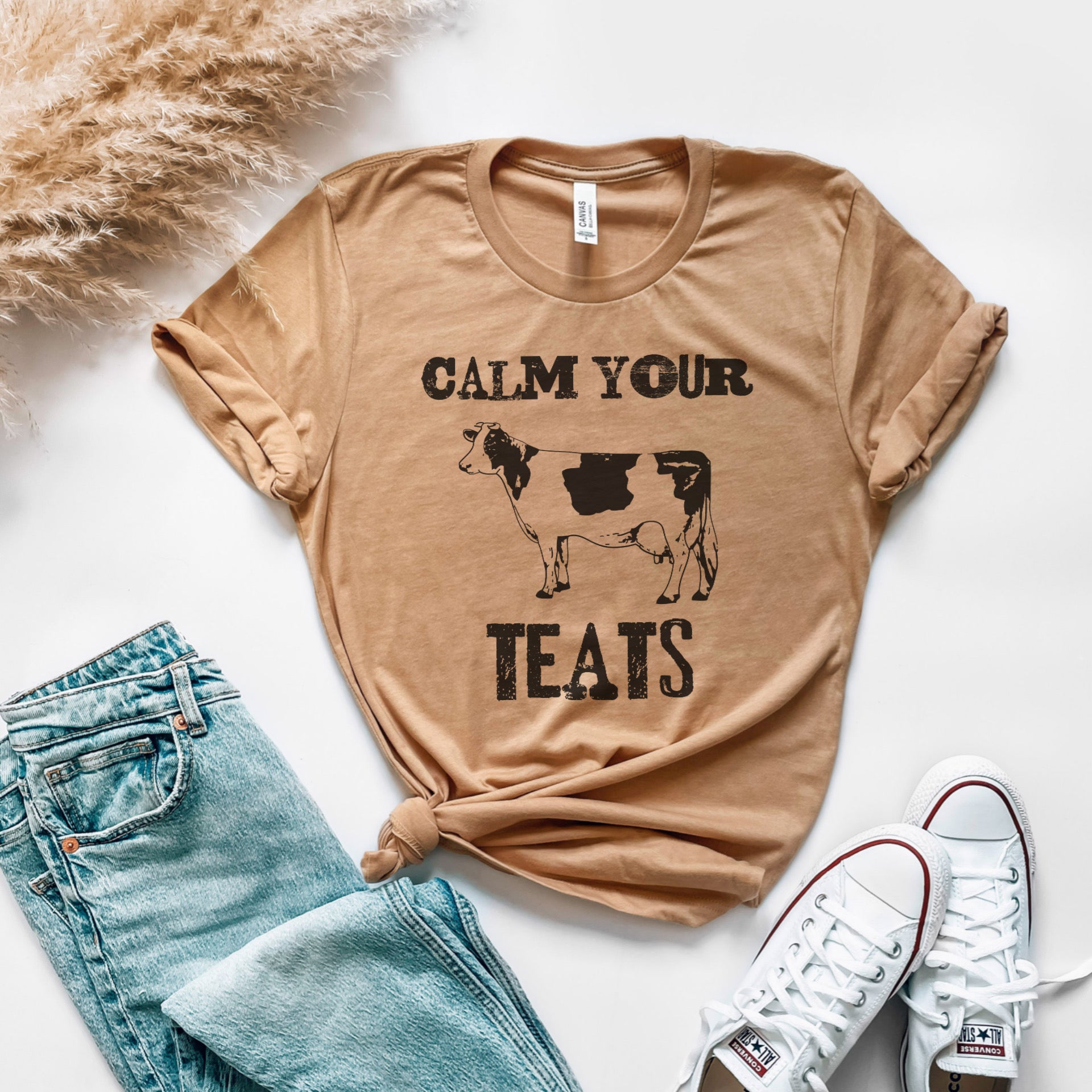 Calm Your Teats tee