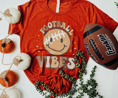 Retro football vibes tee