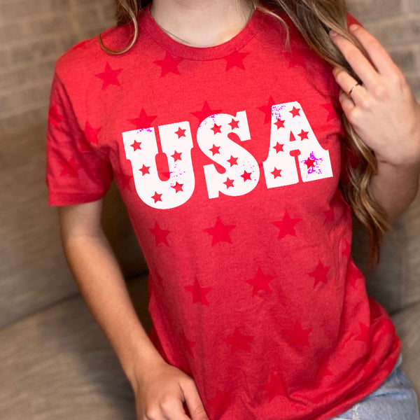 USA star tees