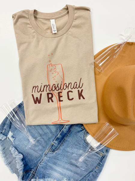 Mimosional 🥂wreck tee