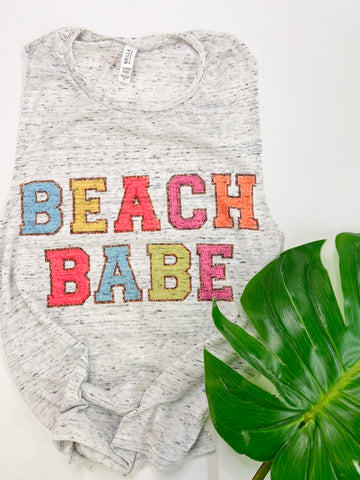 Beach Babe Applique tank