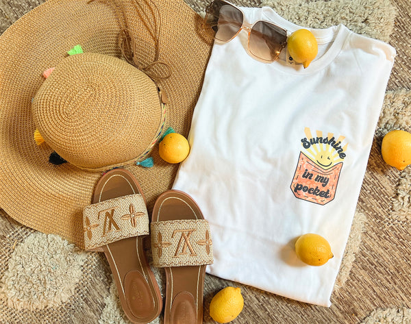 Sunshine in my pocket tee