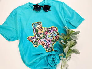 Spring Texas tee (all states orderable)