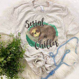 Serial chiller tee