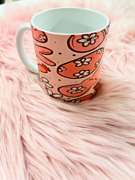 Bunny retro mug