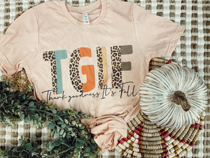 TGIF • Thank Goodness it’s Fall tee