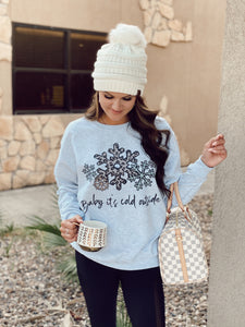 Baby it’s cold outside sweater