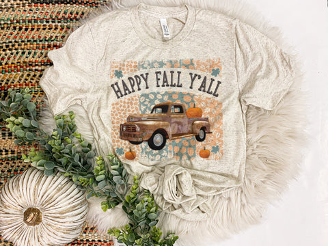 Happy Fall Ya’ll truck tee