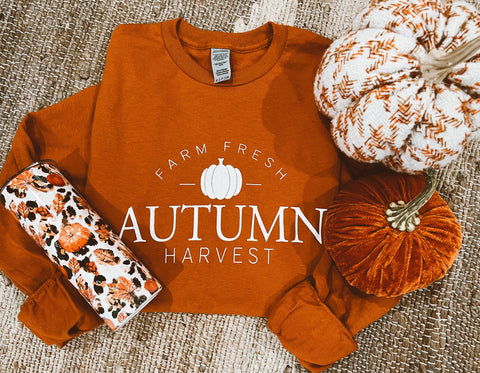 Autumn Harvest • long sleeve tee