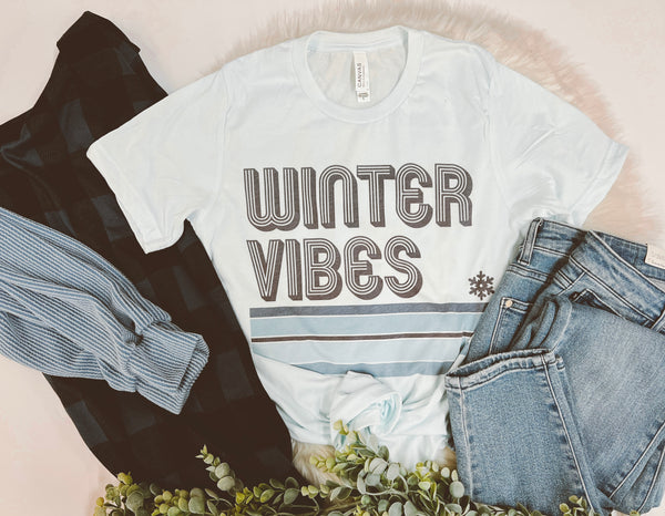 Winter ❄️ vibes tee