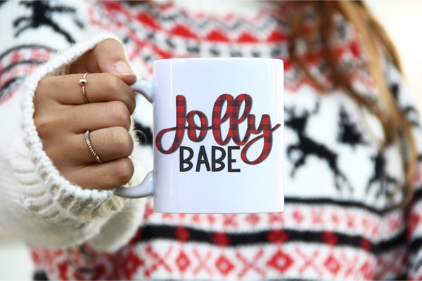 Jolly Mama/Babe mug