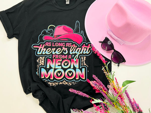 As long as there's light from the neon moon tee