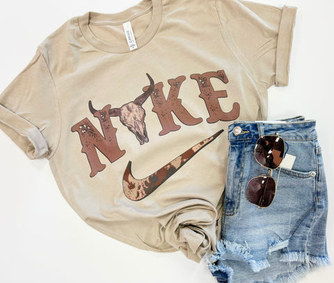 Western Nike tee