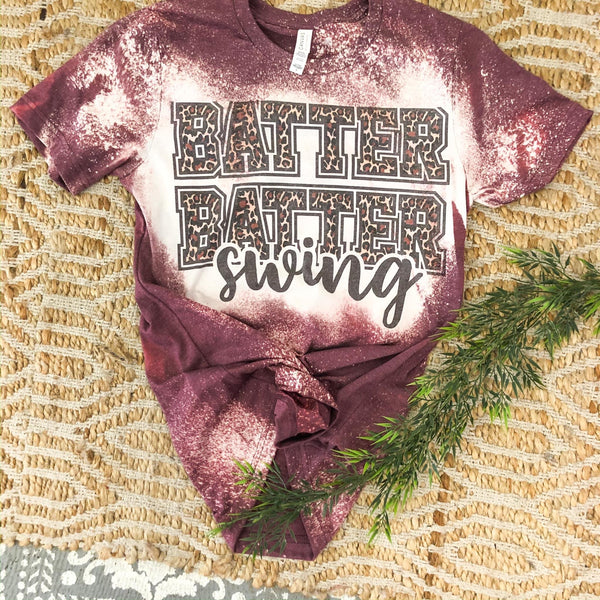 Batter batter swing tee