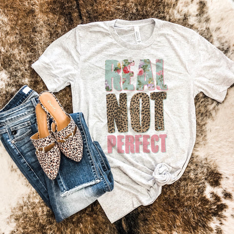 Real not perfect tee