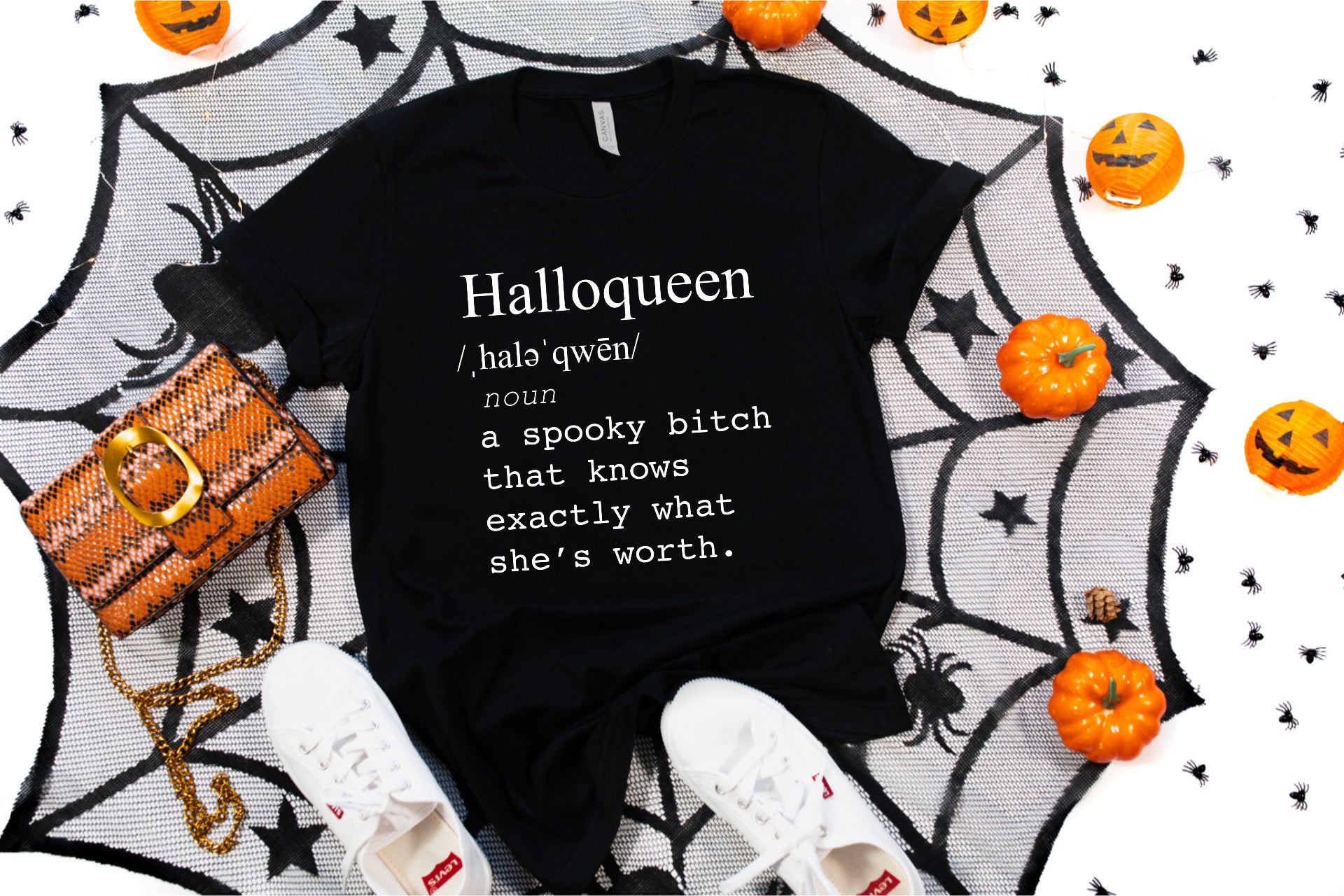 Halloqueen tee