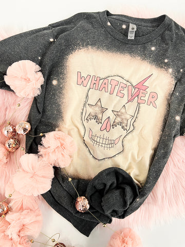 Whatever Skull Rocker tee