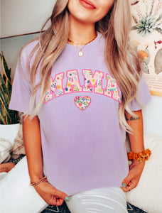 Spring MAMA floral tee
