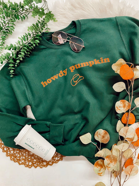 Howdy pumpkin sweater