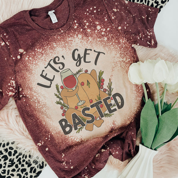 Lets get Basted tee (2 color options)