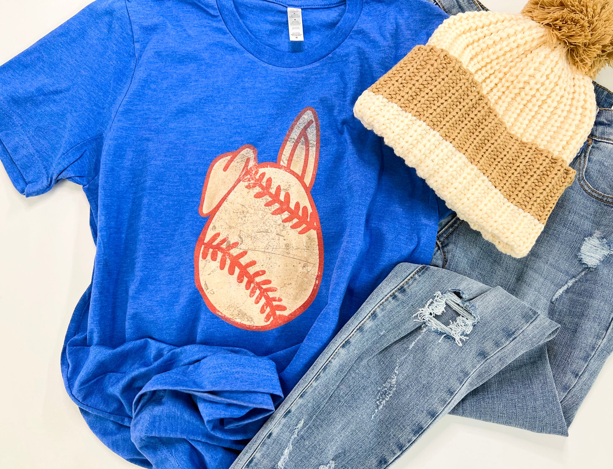 Baseball Bunny tee