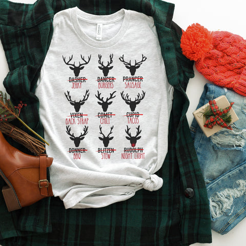 Christmas Hunting Meat Tee