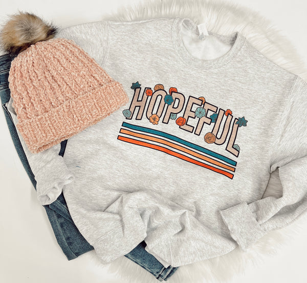 Hopeful • retro sweater