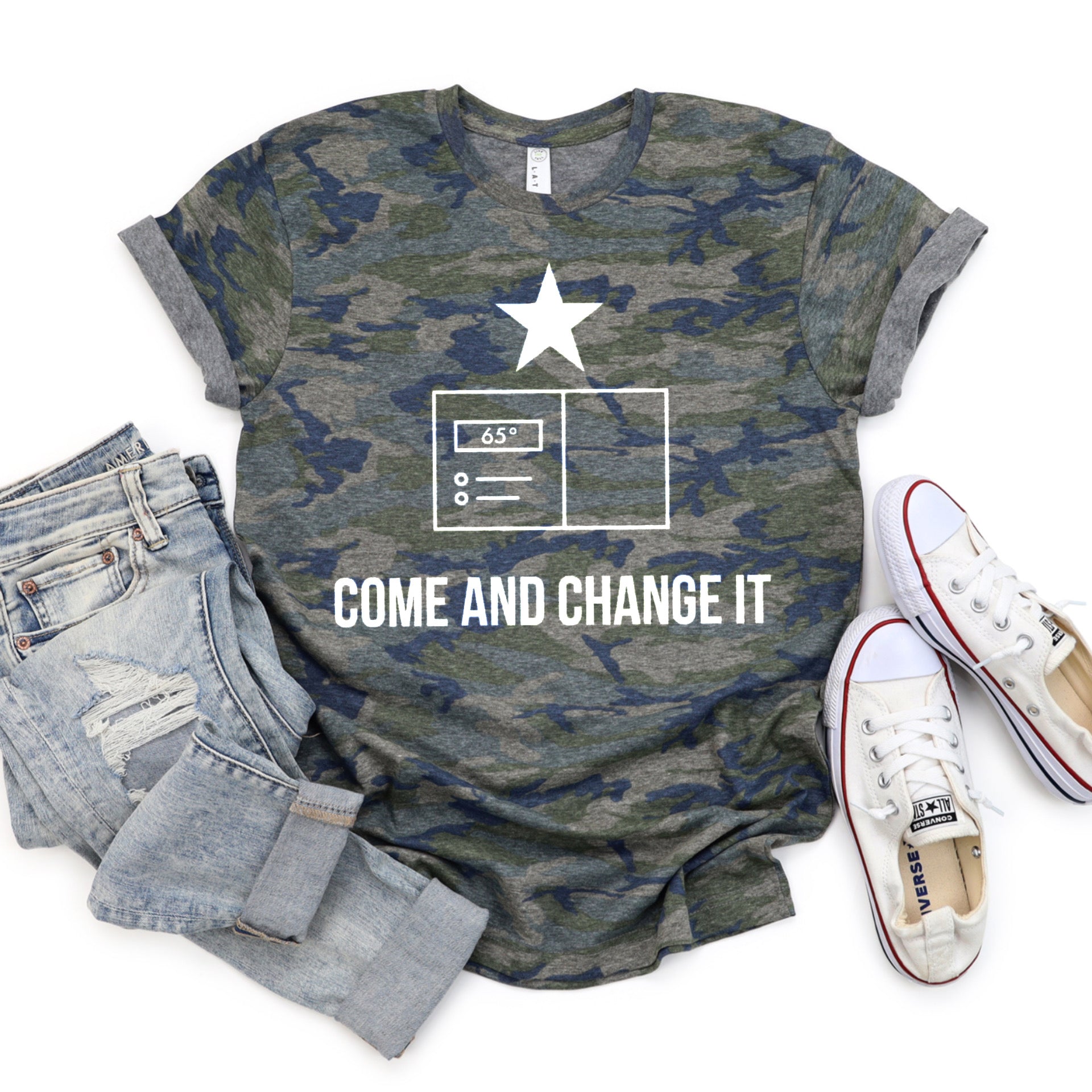 Come and change it tee