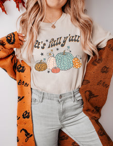 It’s fall ya’ll multi pumpkin tee