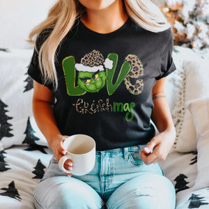 Love Grinch Christmas tee