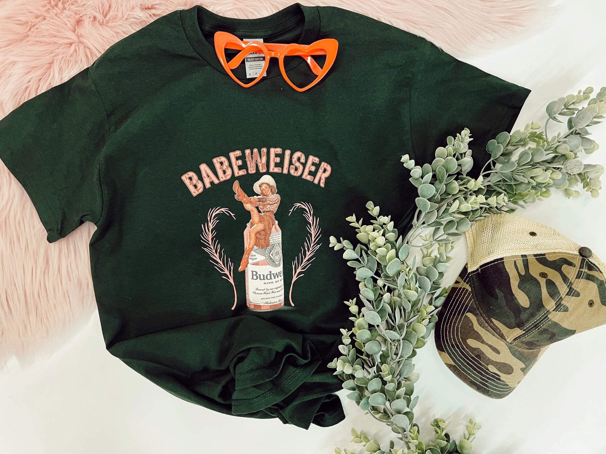 Babeweiser cowgirl tee